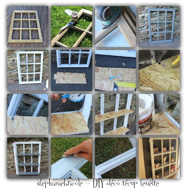 diy deco récup fenetre