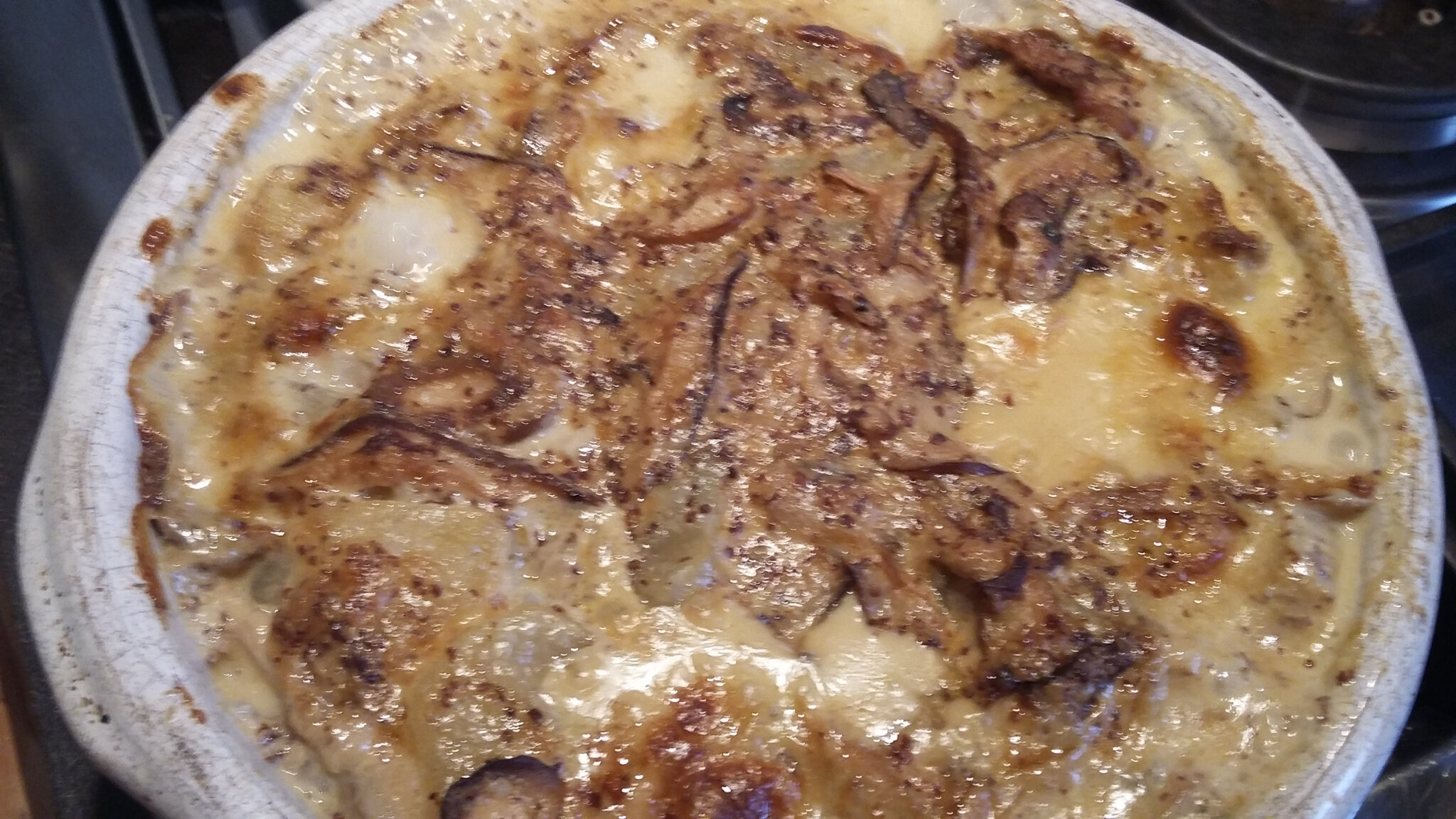 Gratin de Haddock Shitaké Pommes de Terre REVES DE CUISINE