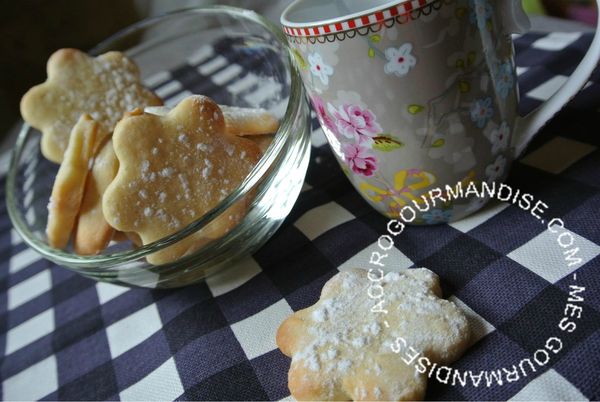 Sablés au Citron et au Fromage Frais