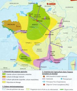 Les espaces agricoles