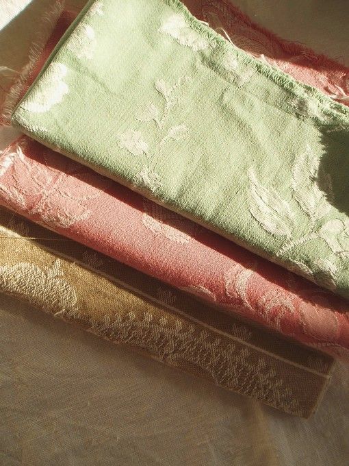Toiles à matelas, chinées