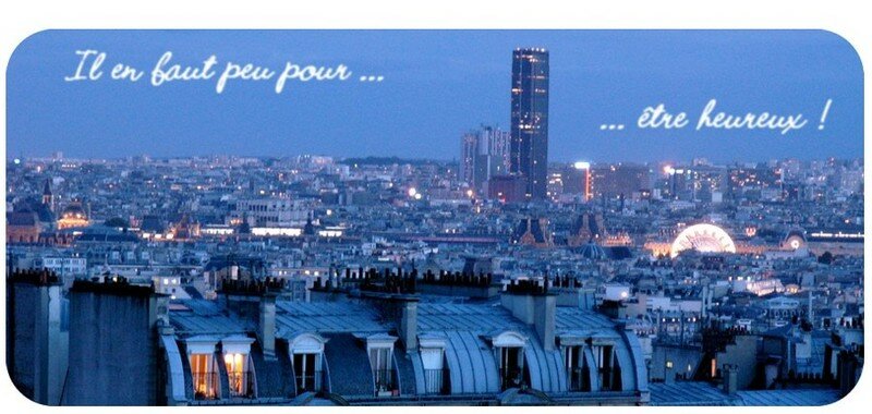 Il en faut peu pour etre heureux ...