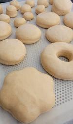 cathytutu lyon beignets cuisson au four healthy glacage donuts sucre en poudre carnaval