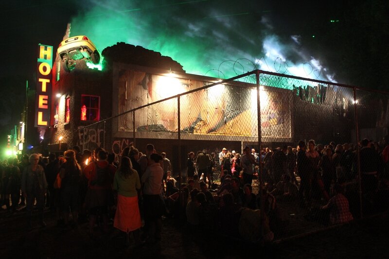 Glastonbury festival J+4 dimanche 28 juin 2015 block 9