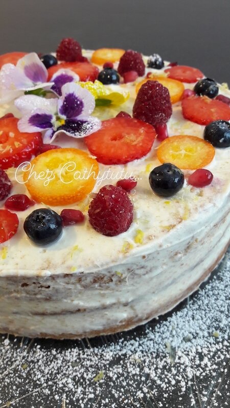 gâteau au yaourt façon nude cake Cathytutu3
