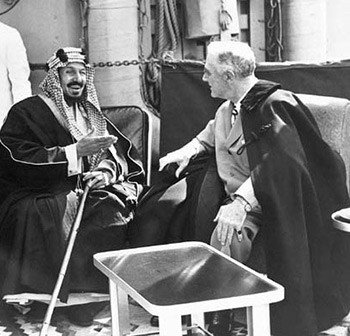 FDR with Ibn Seoud