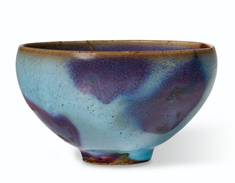 A rare purple-splashed Jun bowl, Northern Song dynasty (1115-1234)