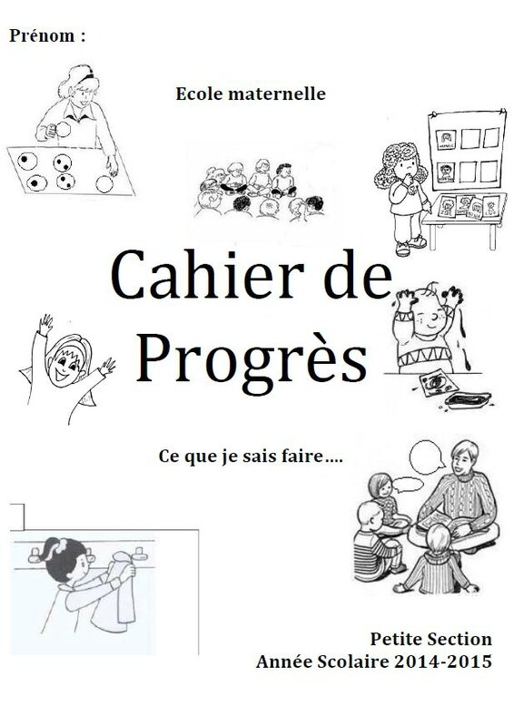 Page De Garde Mon Cahier De Réussites Cahier de progrès- Petite Section - Des idées, des infos pour enseigner