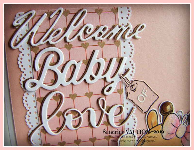 Carte WELCOME BABY OF LOVE (2)