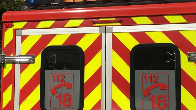 incendie dans un centre