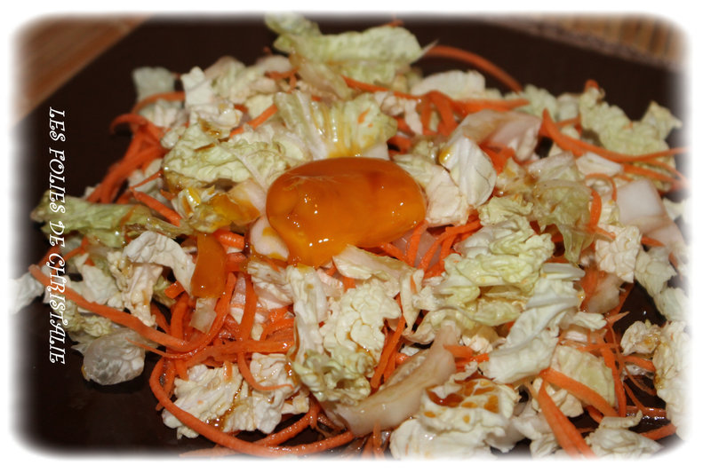 Salade oeuf asiatique 3