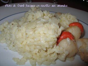 recettes Cabillaud poché, risotto aux oignons rouges et bouillon coco