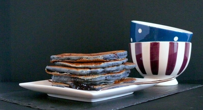 Pancakes myrtilles