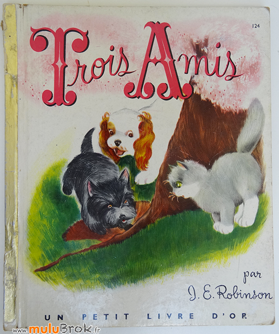 TROIS-AMIS-Petit-livre-d'or-1-muluBrok-Vintage