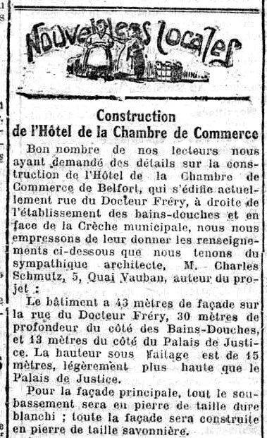 1929 05 29 Chambre de Commerce Constuction La Frontière 2RR