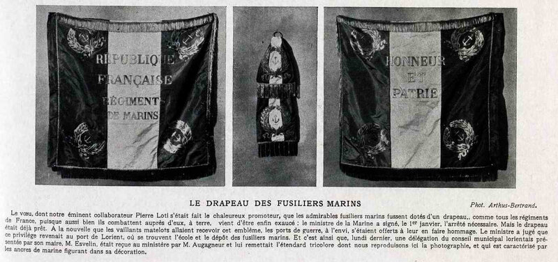 Drapeau des fusiliers-marins