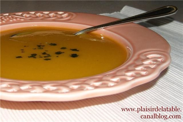 soupe carottes-coriandre WW