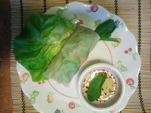 Rouleaux de printemps au crevettes (ou nems crus) recettes entrees Nems au porc et aux crevettes...