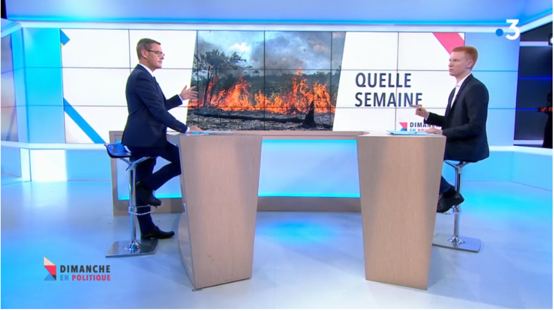 QUELLE SEMAINE FEU AMAZONIE MEDIA DIXIT WORLD