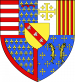 Écu aux armes pleines de Lorraine 1500-1538 (image commons.wikimedia.org)