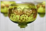 Verres Roemer en cristal St Louis Massenet Or