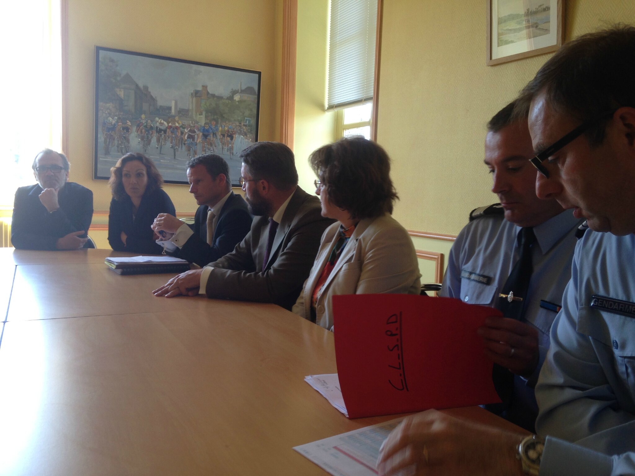 CLSPD Avranches juin 2015 Commission Locale de Sécurité et de Prévention de la Délinquance
