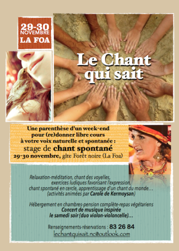 le chant