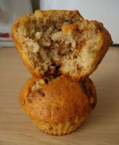 muffins twix-banane 2