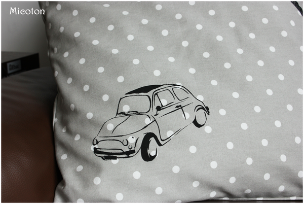 coussin fiat 500 2