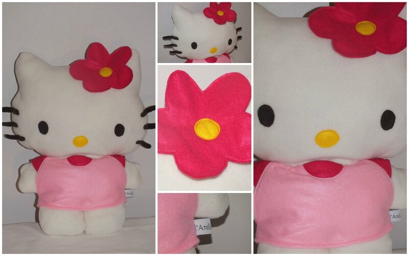 Peluche Hello Kitty 40 cm - Prix : 20€