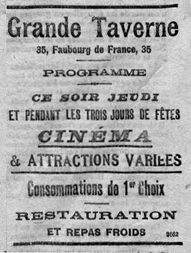 1919 08 17 Fêtes patriotiques La Frontière p1cR