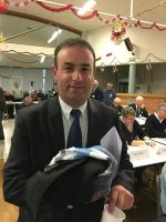 Franck Esnouf vice-président bureau communauté agglomération Mont-Saint-Michel Normandie janvier 2017 Saint-Laurent-de-Cuves 07-01-2017