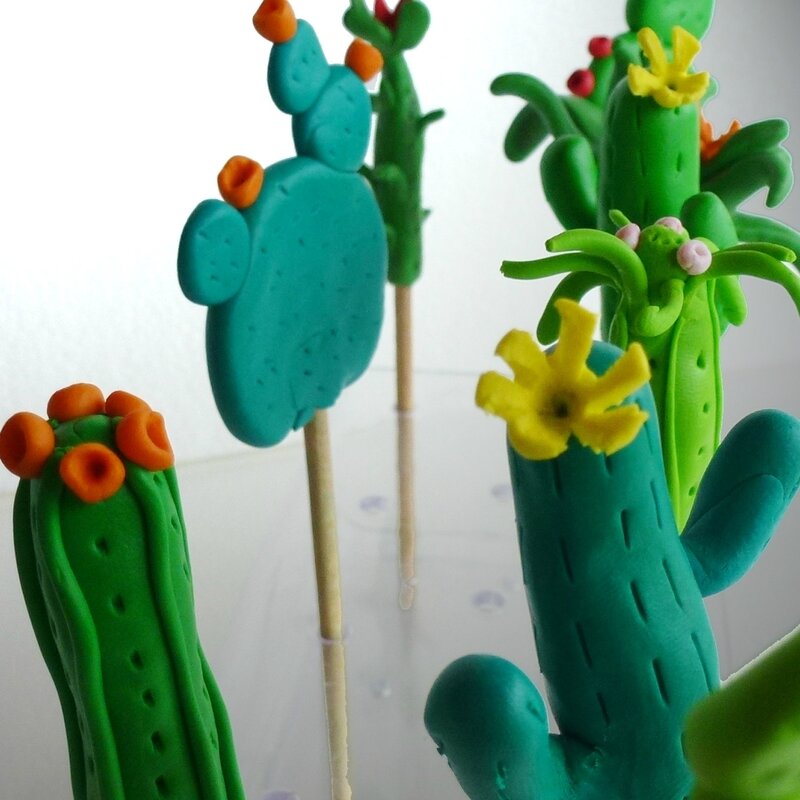 cactus fimo 4