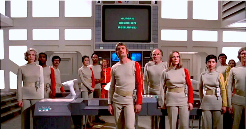 SPACE 1999 HUMAN DECISION REQUIRED