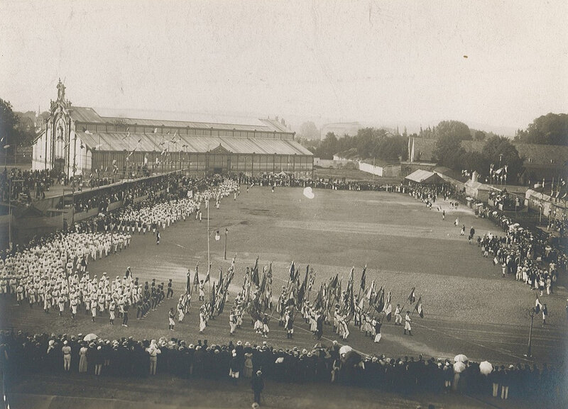 Belfort Photo Concours Gymnastique 1910 AMB 4R
