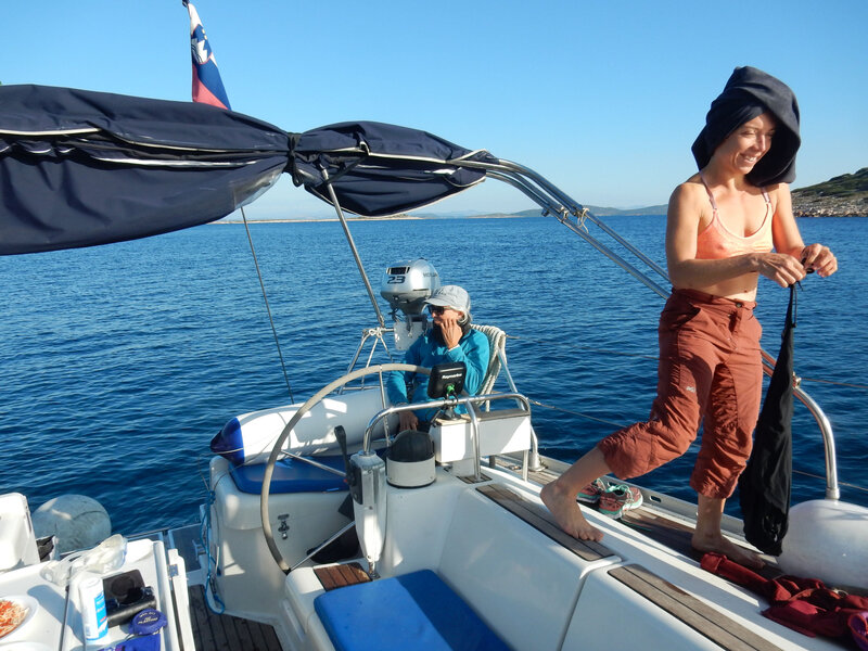 Lessive à bord, 1er novembre 2019