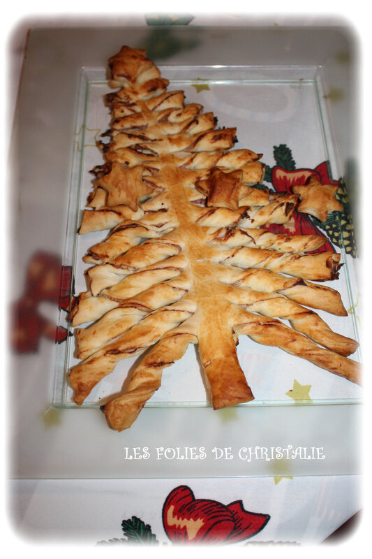 Sapin feuilleté jambon cru 8