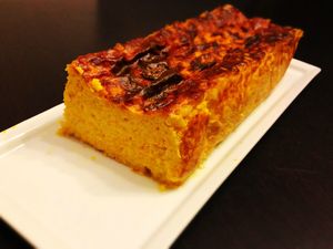 Gâteau de potimarron au comté