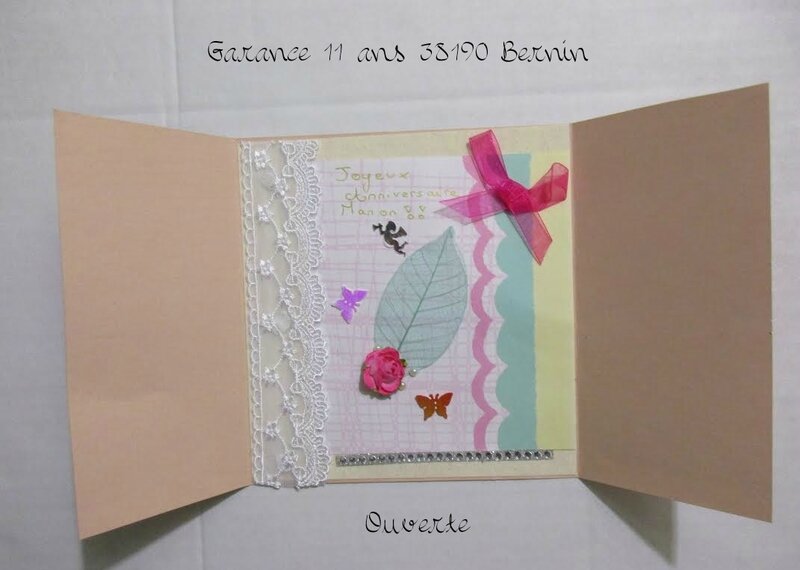 GARANCE 11 ANS 38190 BERNIN 1