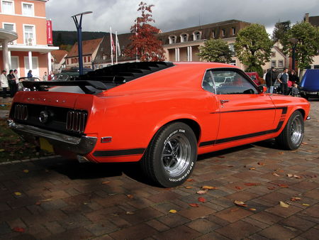 FORD Mustang Boss 302 Fastback Coupe 1969 Rencard de Niederbronn les Bains 2