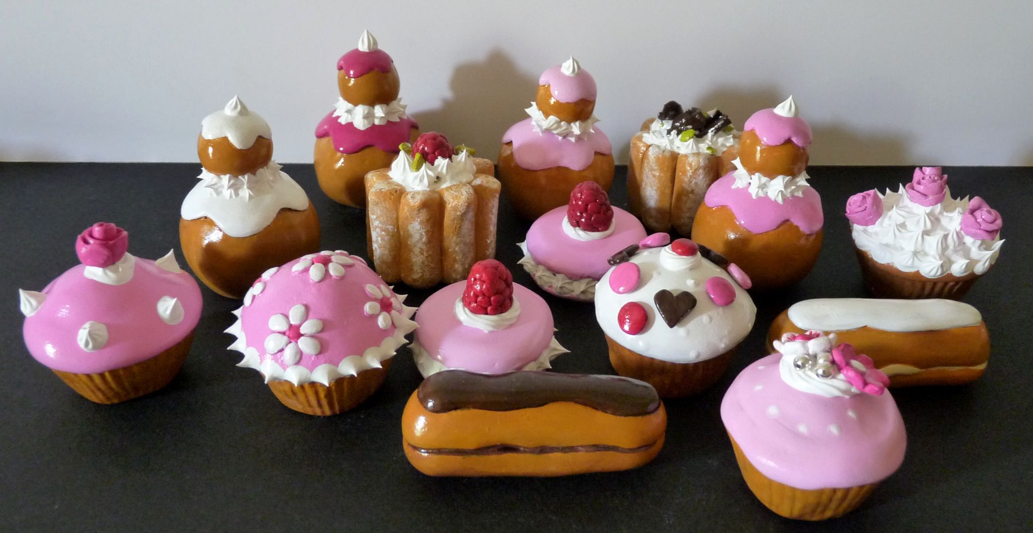 tutti frutti de petits gâteaux