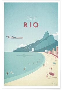 Rio-Henry-Rivers-Affiche-premium-Square