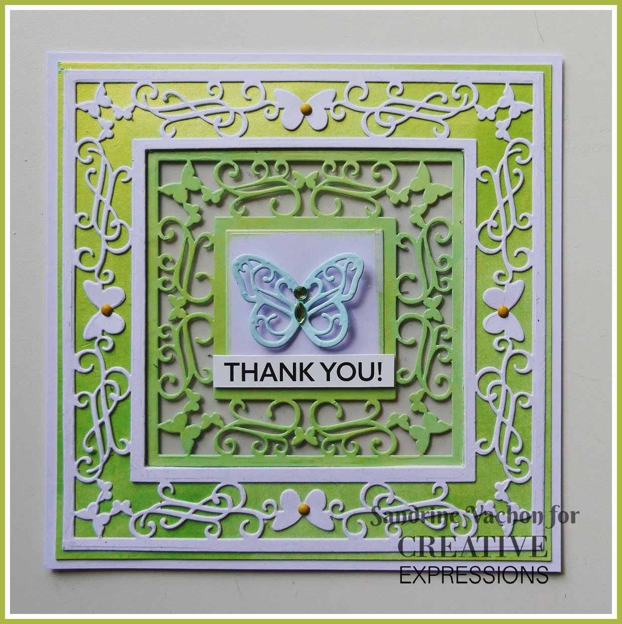 Sandrine VACHON Carte papillon THANK YOU CE (1)