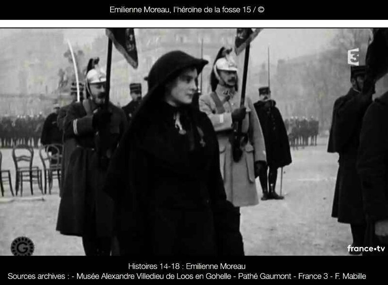 Emilienne Mreau décorée