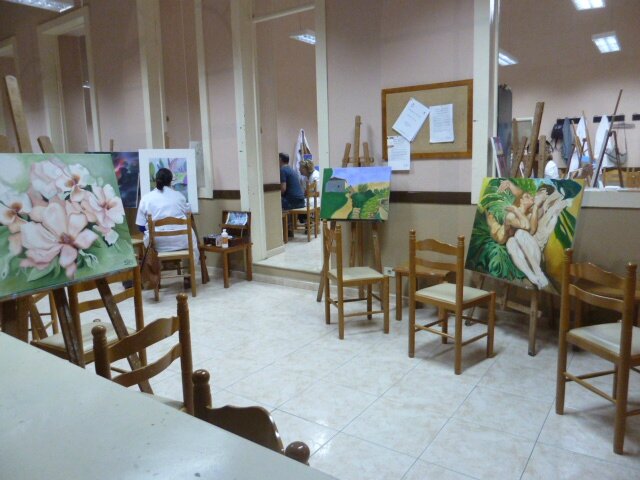 atelier de peinture a Orotova