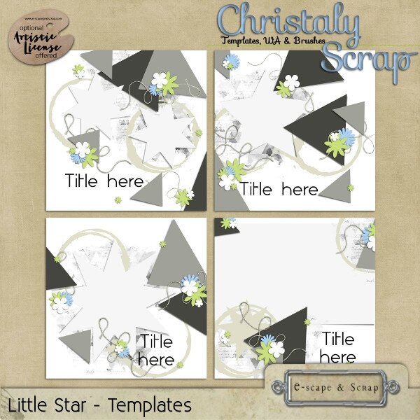 Christaly_LittleStar_Templates