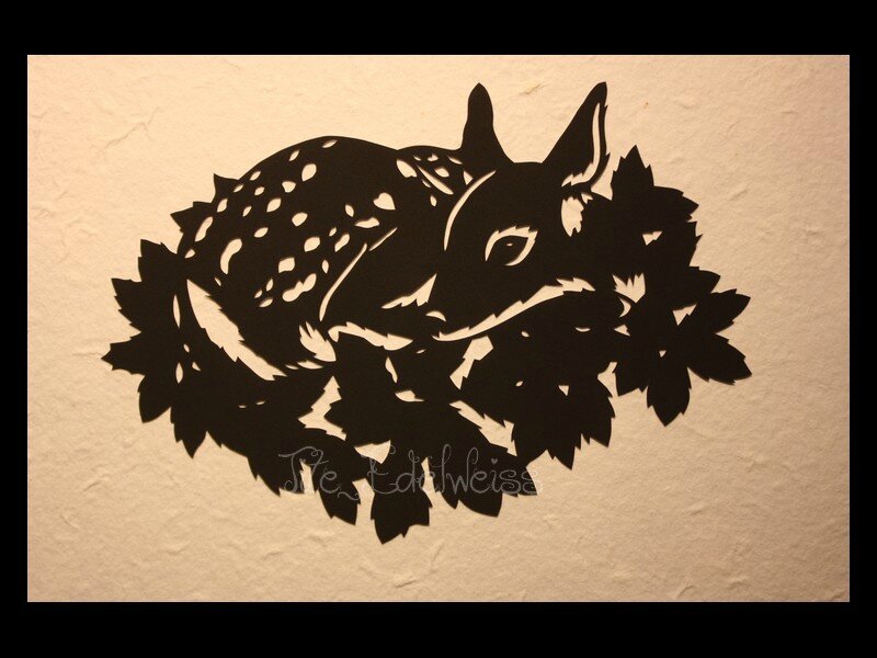 Bambi silhouette