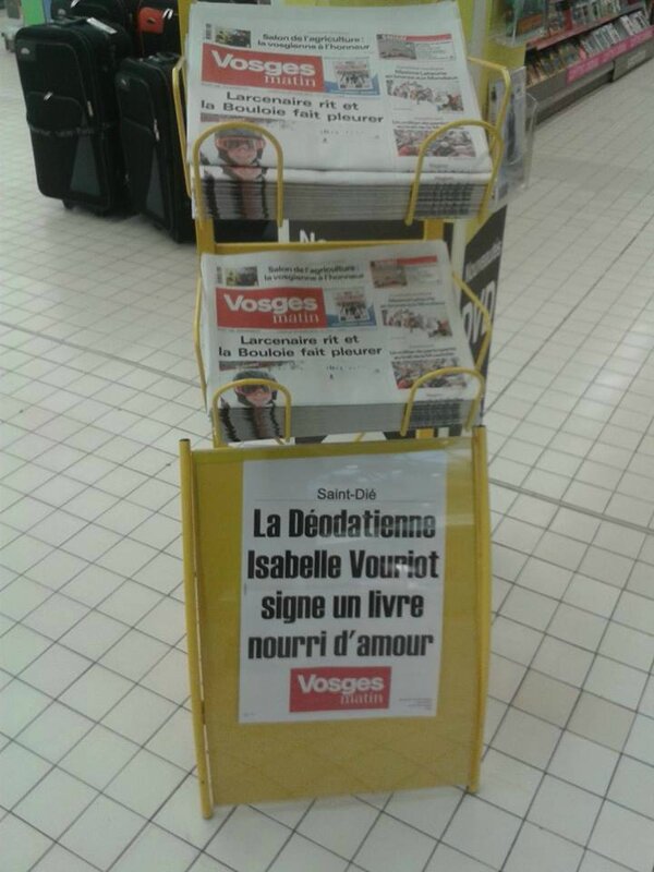 Une du journal Vosges Matin