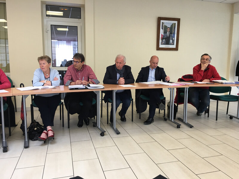 projet-commune nouvelle-Avranches-Saint Martin des Champs-comité de pilotage-élus
