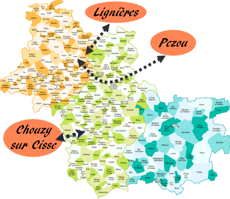 Chouzy-Pezou-Lignières
